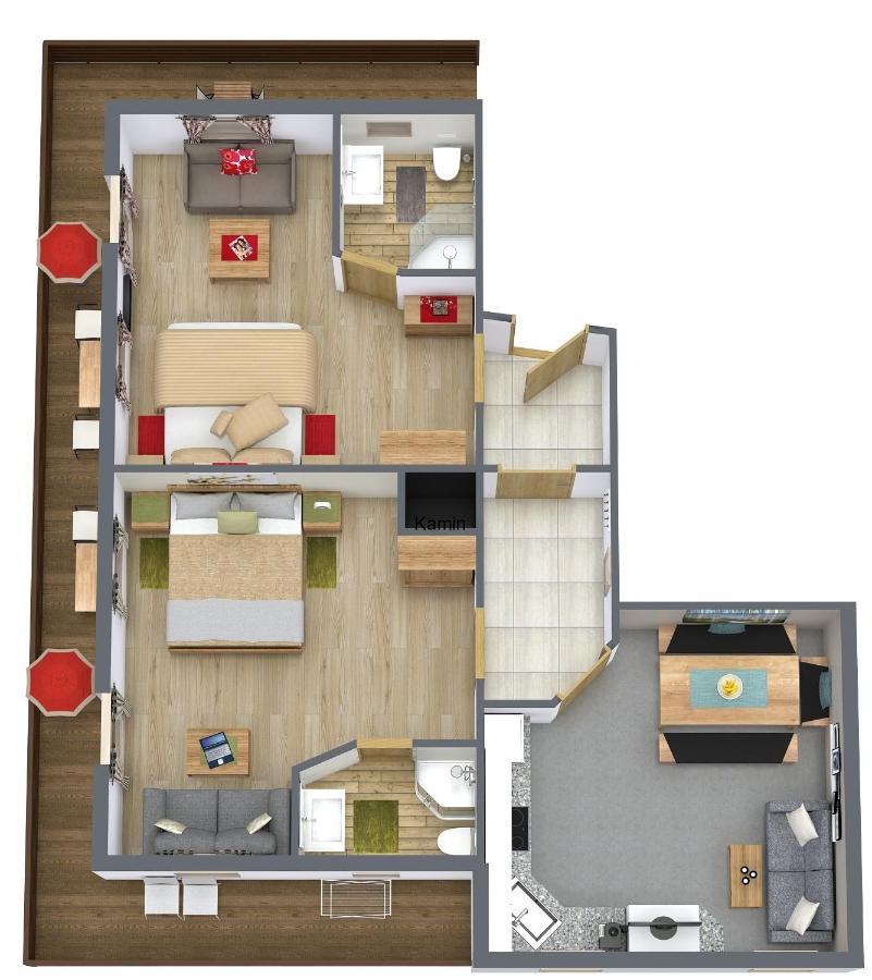 Apartament Hof Neuhaus Mayrhofen Zewnętrze zdjęcie