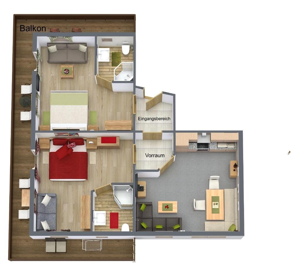 Apartament Hof Neuhaus Mayrhofen Zewnętrze zdjęcie